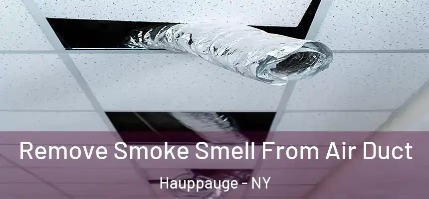 Remove Smoke Smell From Air Duct Hauppauge - NY